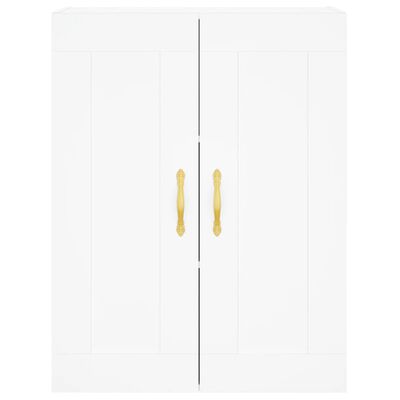 vidaXL Highboard White 69.5x34x180 cm Engineered Wood