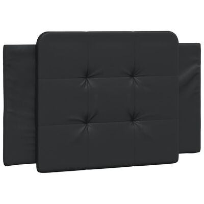 vidaXL Bed Frame without Mattress Black 80x200 cm Faux Leather