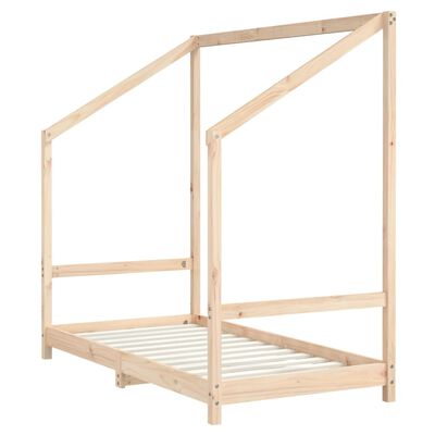 vidaXL Kids Bed Frame 2x(80x160) cm Solid Wood Pine