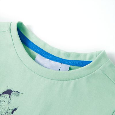 Kids' T-shirt Light Green 92