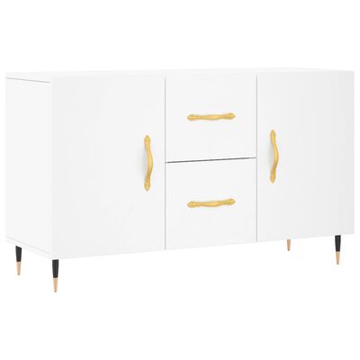 vidaXL Sideboard White 100x36x60 cm Engineered Wood