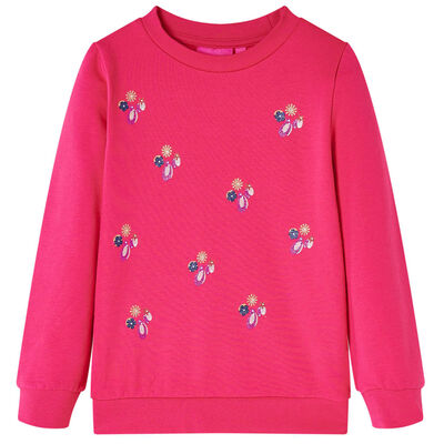 Kids' Sweatshirt Bright Pink 104