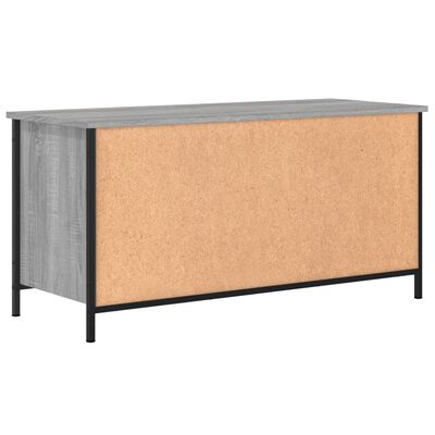 vidaXL TV Cabinet Grey Sonoma 100x40x50 cm Engineered Wood