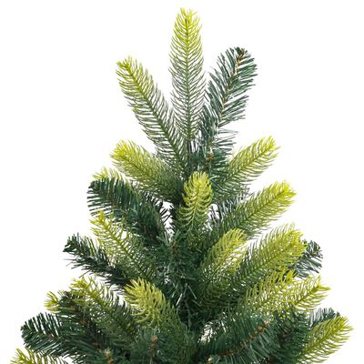 vidaXL Artificial Hinged Christmas Tree with Stand 180 cm