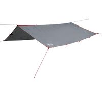 vidaXL Camping Tarp Grey and Orange 300x294 cm Waterproof