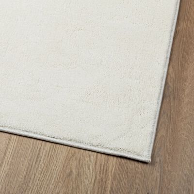 vidaXL Rug OVIEDO Short Pile Cream 120x170 cm