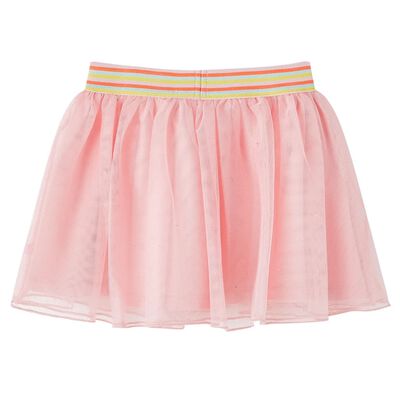Kids' Skirt with Tulle Light Pink 116