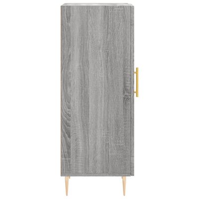 vidaXL Sideboard Grey Sonoma 34.5x34x90 cm Engineered Wood