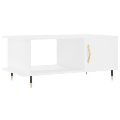 vidaXL Coffee Table White 90x50x40 cm Engineered Wood