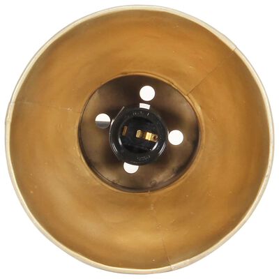 vidaXL Hanging Lamp 25 W Brass Round 17 cm E27