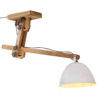 vidaXL Ceiling Lamp 25 W White 105x30x65-108cm E27