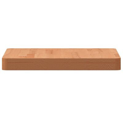 vidaXL Table Top 40x40x4 cm Square Solid Wood Beech