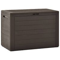 vidaXL Garden Storage Box Brown 78x44x55 cm