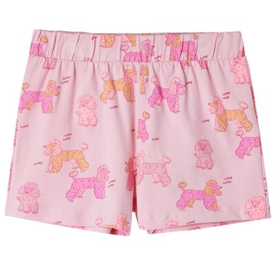 Kids' Pyjamas with Short Sleeves Light Pink 116