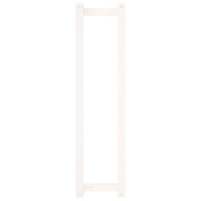 vidaXL Towel Rack White 23x18x90 cm Solid Wood Pine