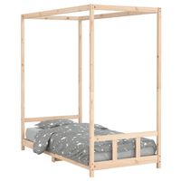 vidaXL Kids Bed Frame 90x190 cm Solid Wood Pine