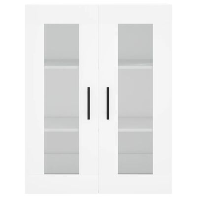 vidaXL Wall Mounted Cabinet White 69.5x34x90 cm