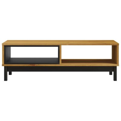 vidaXL Coffee Table FLAM 100x50x32.5 cm Solid Wood Pine