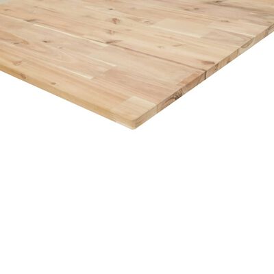 vidaXL Table Top 120x40x2 cm Rectangular Solid Wood Acacia