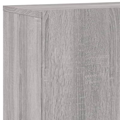 vidaXL TV Cabinet Wall-mounted Grey Sonoma 100x30x41 cm