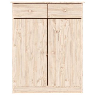 vidaXL Shoe Cabinet ALTA 77x35x96 cm Solid Wood Pine