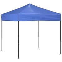 vidaXL Folding Party Tent Blue 2x2 m