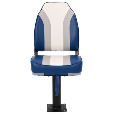 vidaXL Boat Seat with Pedestal 360° Rotatable