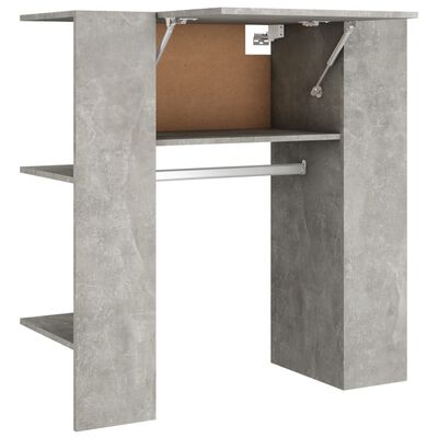 vidaXL Hallway Cabinet Concrete Grey 97.5x37x99 cm Engineered Wood