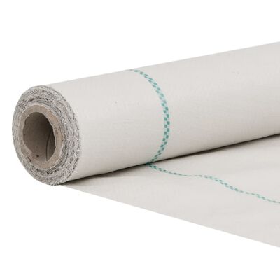 vidaXL Weed Membrane White 1.5x10 m PP