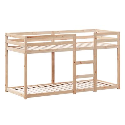 vidaXL Bunk Bed without Mattress 90x200 cm Solid Wood Pine