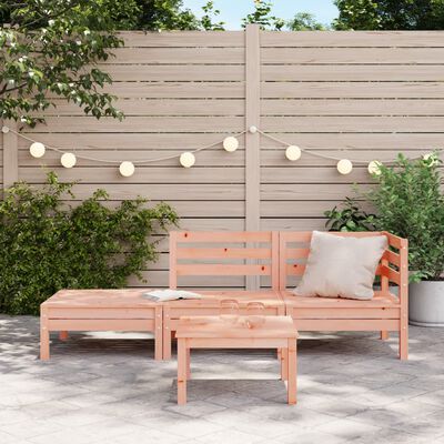 vidaXL Garden Sofa 3-Seater Solid Wood Douglas