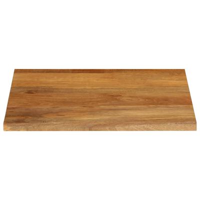 vidaXL Table Top Live Edge 60x60x2.5 cm Solid Wood Mango