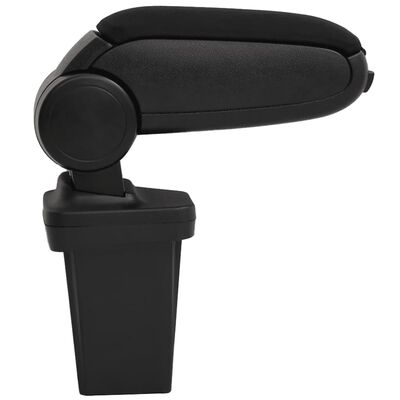 vidaXL Car Armrest Black 15x32x(40-52) cm ABS