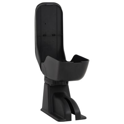 vidaXL Car Armrest Black 12x29x(32-46) cm ABS