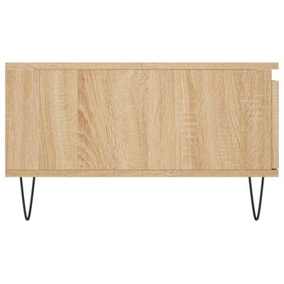 vidaXL Coffee Table Sonoma Oak 90x60x35 cm Engineered Wood