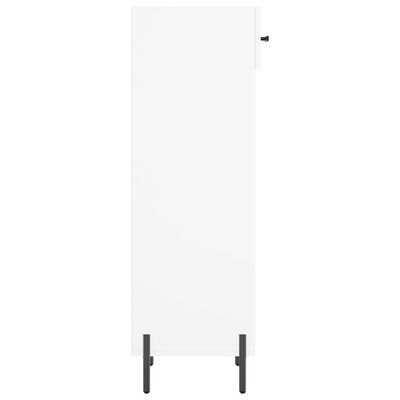 vidaXL Shoe Cabinet White 30x35x105 cm Engineered Wood