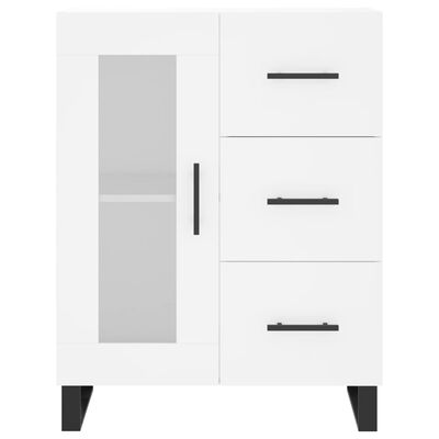 vidaXL Highboard White 69.5x34x180 cm Engineered Wood