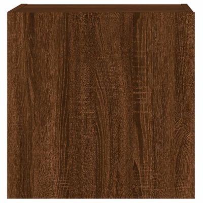 vidaXL TV Wall Cabinet Brown Oak 40.5x30x40 cm Engineered Wood