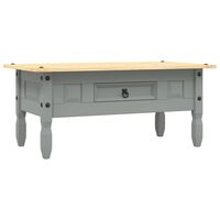 vidaXL Coffee Table Mexican Pine Corona Range Grey 100x55x44 cm