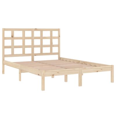 vidaXL Bed Frame without Mattress 200x200 cm Solid Wood