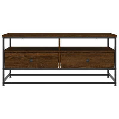 vidaXL Coffee Table Brown Oak 100x51x45 cm Engineered Wood