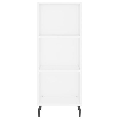 vidaXL Highboard White 34.5x34x180 cm Engineered Wood