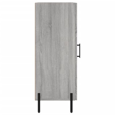 vidaXL Sideboard Grey Sonoma 34.5x34x90 cm Engineered Wood