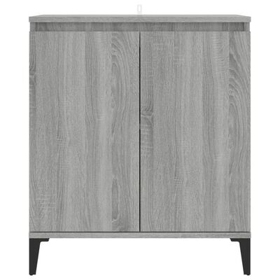 vidaXL Sideboard Grey Sonoma 60x35x70 cm Engineered Wood