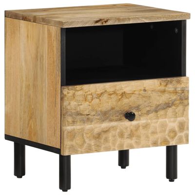 vidaXL Bedside Cabinets 2 pcs 40x33x46 cm Solid Wood Mango