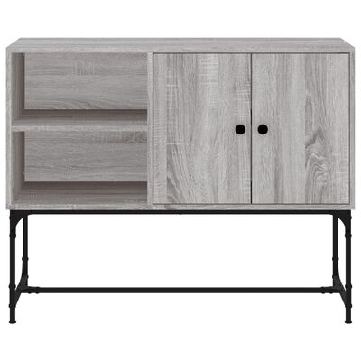 vidaXL Sideboard Grey Sonoma 100x40x79.5 cm Engineered Wood