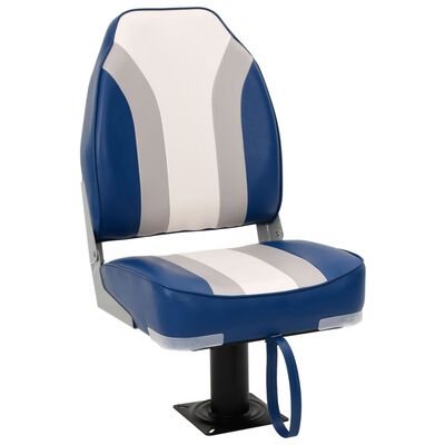 vidaXL Boat Seat with Pedestal 360° Rotatable