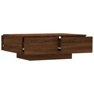 vidaXL Coffee Table Brown Oak 90x60x31 cm Engineered Wood