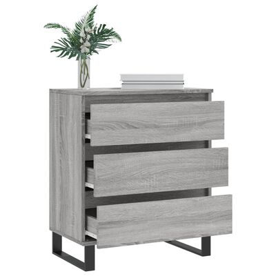 vidaXL Sideboard Grey Sonoma 60x35x70 cm Engineered Wood