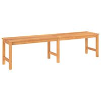 vidaXL Garden Bench 180 cm Solid Teak Wood